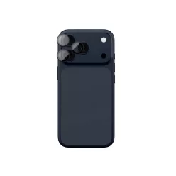   AmazingThing Sapphire Camera Glass for iPhone 17 Pro / Pro Max - with Blue Frame