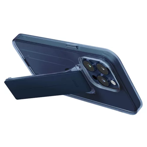 Uniq Heldro Mount Állvánnyal iPhone 15 Pro 6.1" tok kék/ultramarin mélykék