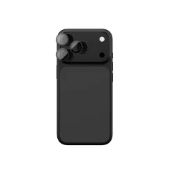   AmazingThing Sapphire Camera Glass for iPhone 17 Pro / Pro Max - with Gray Frame