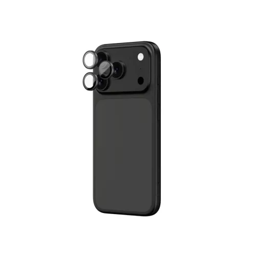 AmazingThing Sapphire Camera Glass for iPhone 17 Pro / Pro Max - with Gray Frame
