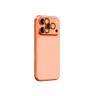 AmazingThing Kamera Üvegfólia iPhone 17 Pro / Pro Max - narancssárga kerettel üvegfólia
