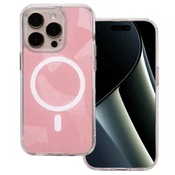 iPhone 15 Pro Flash Mag rózsaszín tok