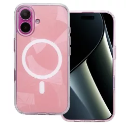 iPhone 16 tok Flash Mag tok rózsaszín