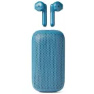 Kék Lexon Speakerbuds Vezeték nélküli Fejhallgató Bluetooth Hangszóróval