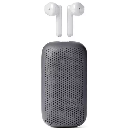 Lexon Speakerbuds Vezeték nélküli Fejhallgató Bluetooth Hangszóróval szürke