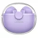 USAMS BU Series Bluetooth 5.1 TWS vezeték nélküli fülhallgató lila BHUBU02