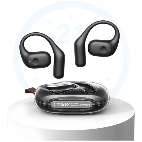 USAMS Bluetooth 5.3 Fejhallgató G26 OWS vezeték nélküli fehér