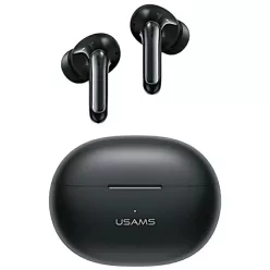   USAMS Bluetooth 5.3 TWS X-don Series ENC vezeték nélküli fülhallgató fekete BHUENCXD01 (US-XD19)