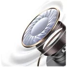 USAMS Bluetooth 5.3 TWS X-don Series ENC vezeték nélküli fülhallgató fekete BHUENCXD01 (US-XD19)