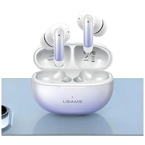 USAMS Bluetooth 5.3 TWS X-don sorozat vezeték nélküli fülhallgató Kék átmenet