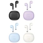 USAMS Bluetooth 5.3 fejhallgatók TWSRhymbo sorozat Vezeték nélküli Fekete/Fekete BHUYO01 (US-YO17)