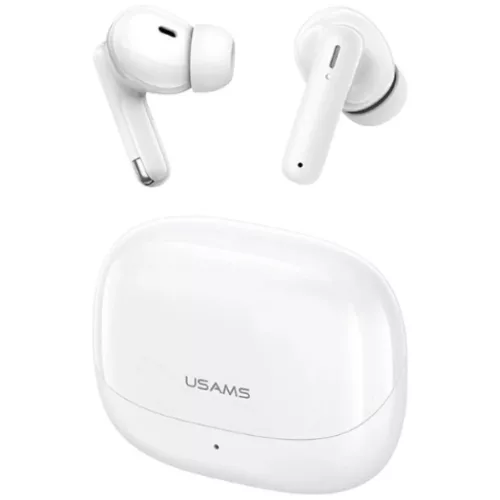 USAMS IF27 TWS Bluetooth fülhallgatók vezeték nélküli fehér