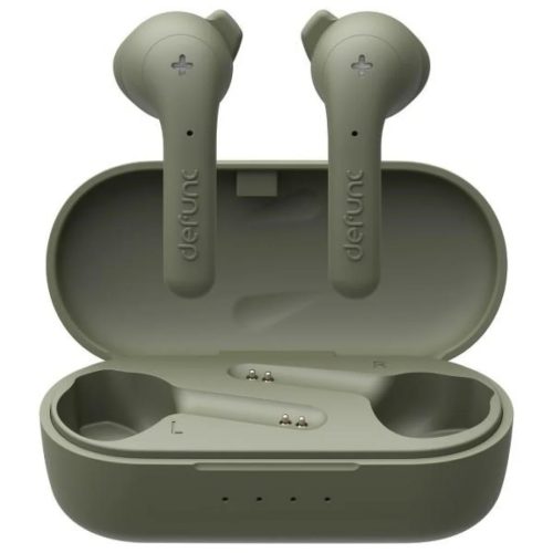 DeFunc True Basic Vezeték nélküli fülhallgató Bluetooth 5.0 zöld 71963