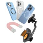 Okostelefonokhoz 4smarts Képernyő Tartó Qi2 Monitor Tartó szürke