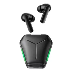   USAMS Bluetooth 5.0 TWS JY sorozatú, vezeték nélküli gaming fülhallgató fekete BHUJY01
