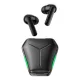 USAMS Bluetooth 5.0 TWS JY sorozatú, vezeték nélküli gaming fülhallgató fekete BHUJY01