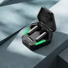 USAMS Bluetooth 5.0 TWS JY sorozatú, vezeték nélküli gaming fülhallgató fekete BHUJY01