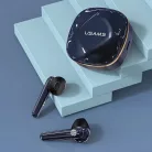 Gem kék USAMS BHUSD02 Bluetooth 5.0 TWS SD sorozatú vezeték nélküli fülhallgató