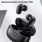 BH Series USAMS Bluetooth 5.1 TWS vezetéknélküli fülhallgató piros BHUBH03