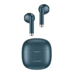   USAMS Bluetooth 5.0 TWS IA sorozatú Vezeték nélküli Fülhallgató sötétkék BHUIA03 (US-IA04)