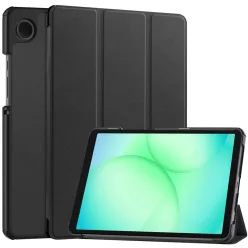 Samsung Galaxy Tab A11 / A9 fekete Techsuit FoldPro tok