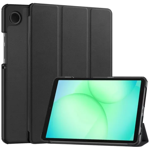 Samsung Galaxy Tab A11 / A9 fekete Techsuit FoldPro tok