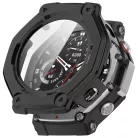 Amazfit T-Rex 3 Matte Black Techsuit - Defense360 Pro + Képernyővédő tok