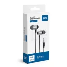 BLUE STAR vezetékes fülhallgató Jack 3,5 mm mikrofonnal M09 1,2 m fekete