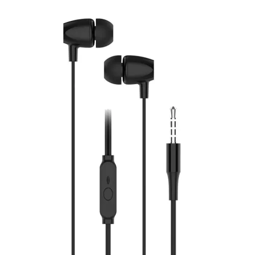 BLUE STAR vezetékes fülhallgatók Jack 3,5 mm mikrofonnal PA-E67 1,2 m fehér