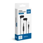 BLUE STAR vezetékes fülhallgatók Jack 3,5 mm mikrofonnal PA-E67 1,2 m fehér
