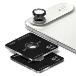   iPhone 17 Air Ringke Camera Lens Frame üveg - Fekete üvegfólia