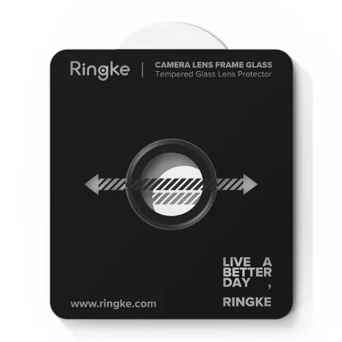 iPhone 17 Air Ringke Camera Lens Frame üveg - Fekete üvegfólia