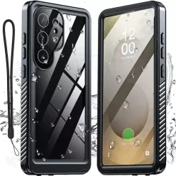   ShellBox - Vízálló IP68 tok - Samsung Galaxy S25 Ultra - Fekete