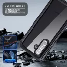 ShellBox - Vízálló IP68 tok - Samsung Galaxy S25 Ultra - Fekete