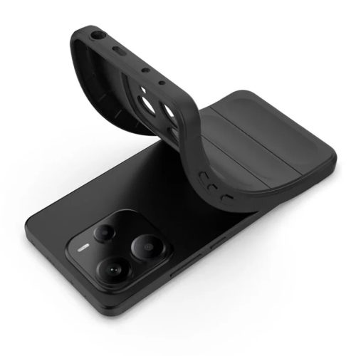 Techsuit - Varázspajzs - Xiaomi Redmi Note 14 4G regionális verzió - Fekete tok