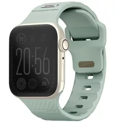   Apple Watch UNIQ Stride Szíj (Series 1/2/3/4/5/6/7/8/9/SE/SE2/SE3) 38/40/41mm FKM Gumi Menta/Jég