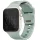 Apple Watch UNIQ Stride Szíj (Series 1/2/3/4/5/6/7/8/9/SE/SE2/SE3) 38/40/41mm FKM Gumi Menta/Jég
