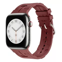 Apple Watch szíj Beline szilikon ultra 38/40/41 mm bordó