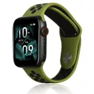 Apple Watch Beline Sport Szilikon Szíj 38/40/41mm Zöld/Fekete