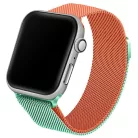 Apple Watch 38/40/41 mm Beline Acélszíj Zöld/Narancs