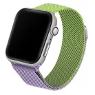 Apple Watch Beline acél szíj 38/40/41 mm zöld/lila