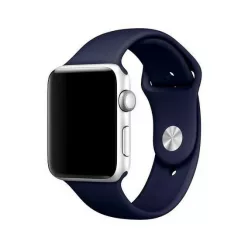 Apple Watch 38/40/41 mm Mercury Szilikon Szíj sötétkék