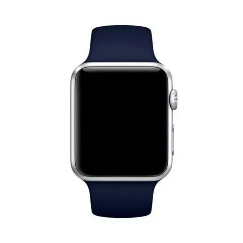 Apple Watch 38/40/41 mm Mercury Szilikon Szíj sötétkék