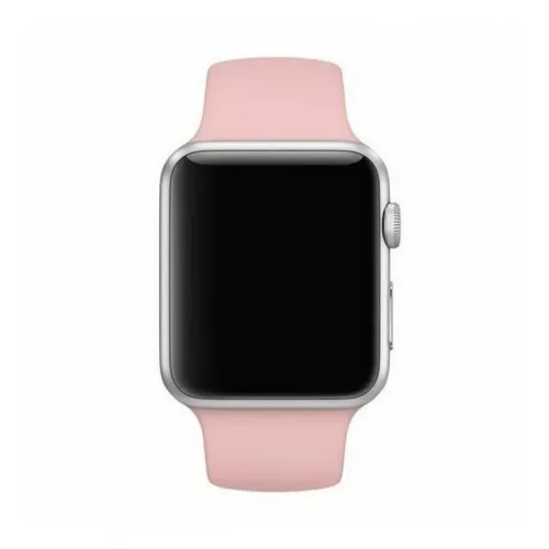 Apple Watch 38/40/41 mm Mercury Szilikon Szíj rózsaszín