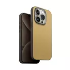 iPhone 15 Pro UNIQ Lyden DS 6.1" Magclick Töltő tok kanári sárga-kova szürke tok