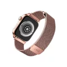 Apple Watch Series 1/2/3/4/5/6/7/8/9/SE/SE2/SE3 38/40/41mm UNIQ Dante rozé arany szíj