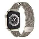 Apple Watch 38/40/41mm UNIQ Dante szíj rozsdamentes acél csillagfény