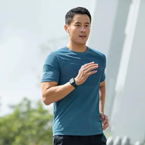 Apple Watch 1/2/3/4/5/6/7/8/9/SE/SE2/SE3 38/40/41 mm UNIQ Linus Szíj Airosoft Szilikon kréta szürke