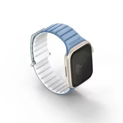   UNIQ Revix Evo Apple Watch Series 1-9/SE/SE2/SE3 38/40/41mm Kétszínű Mágneses Kék-Fehér szíj