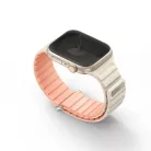 Apple Watch 38/40/41 mm UNIQ Revix Evo Megfordítható Mágneses szíj rózsaszín